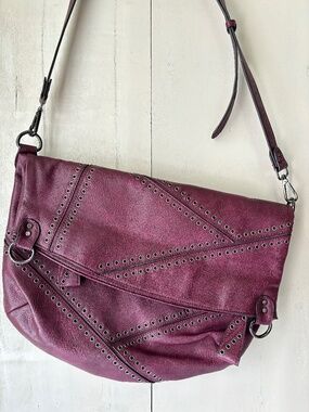 Chinese Laundry Fold Over Crossbody Shoulder Bag Purse Pocketbook